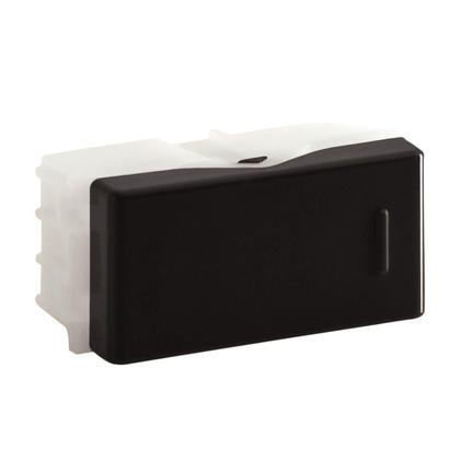 Imagem de Kit 10 Modulo Interruptor Simples 10A Preto - Tramontina