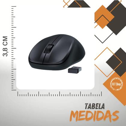Imagem de Kit 10 Mouse Sem Fio MSI 55 Intelbras Design Anatômico Ambidestro Clique Silencioso NF Para Empresa