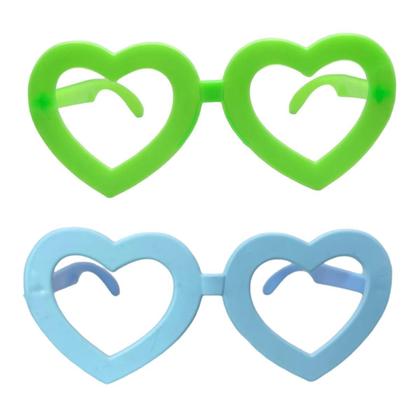 Imagem de Kit 10 Oculos Neon Para Festa Brilha Na Luz Negra