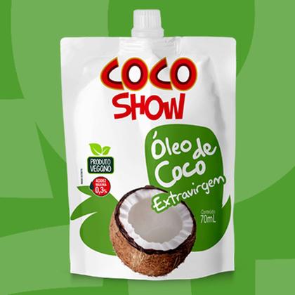 Imagem de Kit 10 Óleo de Coco Extravirgem Copra Coco Show Pouch 70ml