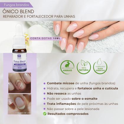 Imagem de Kit 10 Ônico Blend 10ml Conta Gotas - Reparador De Unhas