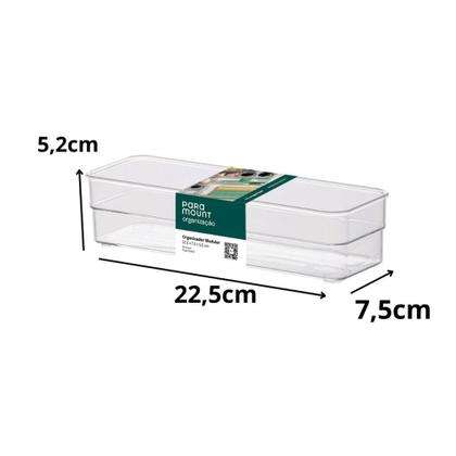 Imagem de Kit 10 Organizador Modular Gaveta Acrílico Multiuso Transparente