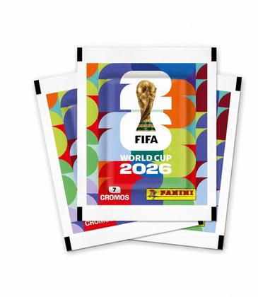Imagem de Kit 10 pacotes de figurinhas Copa 2026