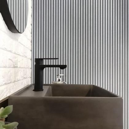 Imagem de Kit 10 Painel Ripado Prime Madeira PVC Cambará Mantra Wave 2,9m x 16cm