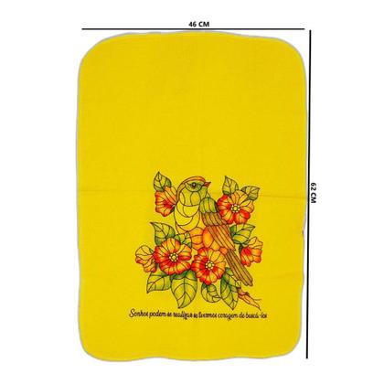 Imagem de Kit 10 Pano De Prato 100% Algodão 46x62 Estampado - Encopa