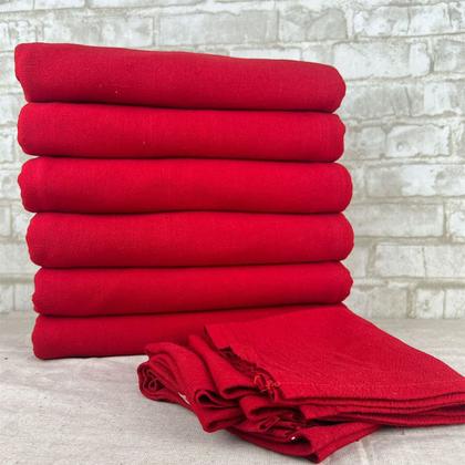 Imagem de Kit 10 Pano De Prato Cozinha Seca Louça Pé De Galinha 5 Cores 100 Algodão Dia a Dia