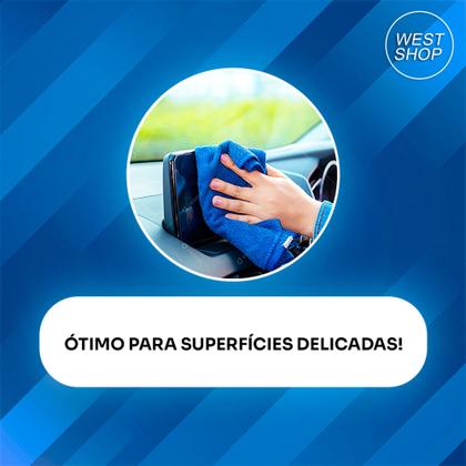 Imagem de Kit 10 Pano Microfibra 35x55cm Limpa Carro Vidro Prato Pia Limpeza Multiuso