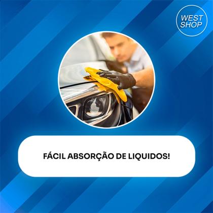 Imagem de Kit 10 Pano Microfibra 35x55cm Limpa Carro Vidro Prato Pia Limpeza Multiuso