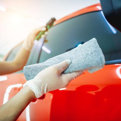 Imagem de Kit 10 Pano Microfibra Automotiva Para Secar Carros Anti Risco Top