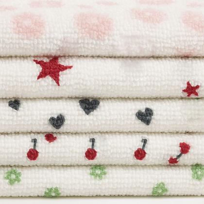 Imagem de Kit 10 Panos de Copa MICROFIBRA 35x60 Toalha de copa Estampada Cozinha Prato