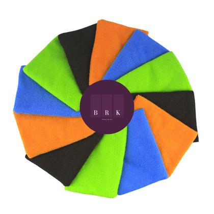 Imagem de Kit 10 Panos de Microfibra 40x60 Multiuso Limpeza Doméstica e Automotiva Não Arranha Super Macio e Absorvente