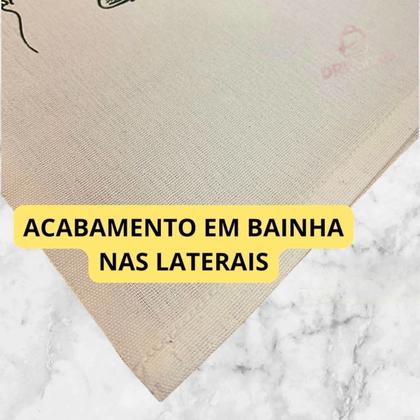 Imagem de Kit 10 Panos De Prato Crú Algodão Extra Rústico Coleção Temperos Louça Cozinha Decoração