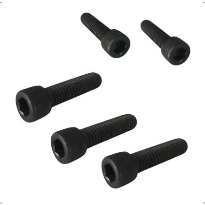 Imagem de Kit 10 Parafusos Allen com Cabeça Aço Liga M6 - 1mm X 30mm