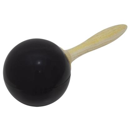 Imagem de Kit 10 Pares de Maracas Redondo Preto em Madeira New York