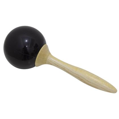 Imagem de Kit 10 Pares de Maracas Redondo Preto em Madeira New York