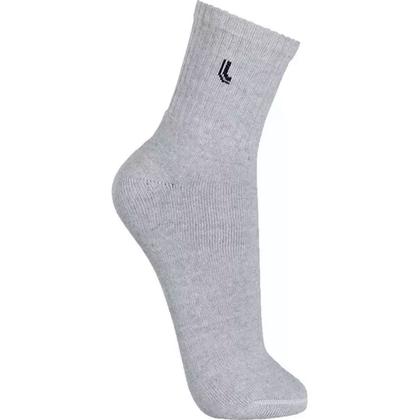 Imagem de Kit 10 Pares Meias Lupo Original Algodão Cano Alto Longo Masculina Academia Atacado Esportiva 3245-2