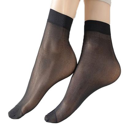 Imagem de kit 10 Pares Meias Social Fina Soquete Feminina confortável