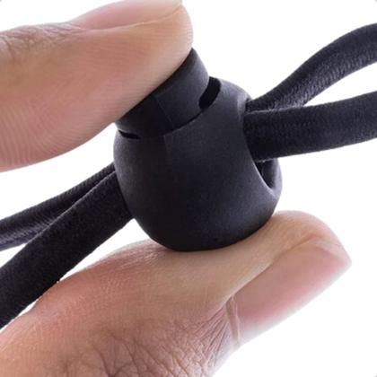 Imagem de Kit 10 Passadores Touber Cordão Elástico Redondo Cadarço