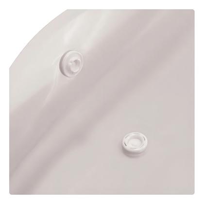 Imagem de Kit 10 Pastas A4/ofício Envelope Com Botão Transparente A4