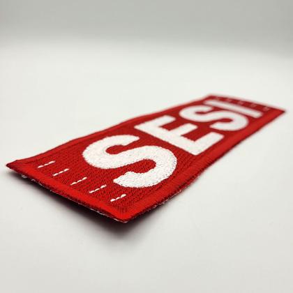 Imagem de Kit 10 Patch Bordado Sesi Moletom Termocolante Aplique 15x5