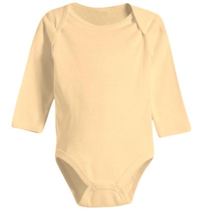 Imagem de Kit 10 Pçs Bebê Body Longo Estampado ou Liso e Mijão Algodão