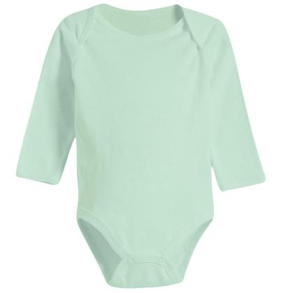 Imagem de Kit 10 Pçs Bebê Body Longo Estampado ou Liso e Mijão Algodão