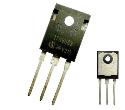 Imagem de Kit 10 pçs - p17n80c3 - to247 - npn 17a - 800v - 17n80c3