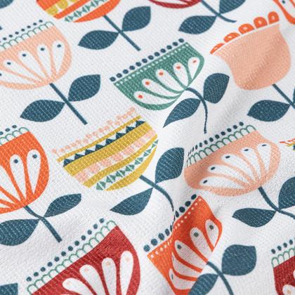 Imagem de Kit 10 Pçs Pano de Copa Prato para Cozinha Seca Mais 35x55cm Estampado