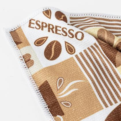 Imagem de Kit 10 Pçs Pano de Copa Prato para Cozinha Seca Mais 35x55cm Estampado