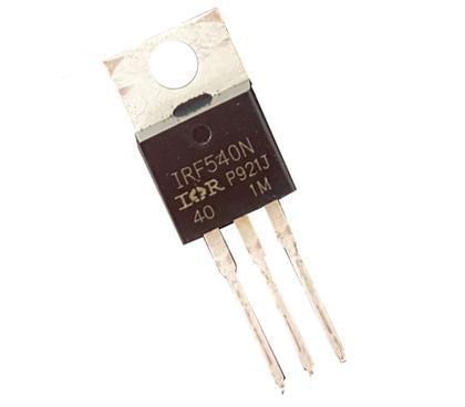 Imagem de Kit 10 pçs transistor irf 540 n - irf540n