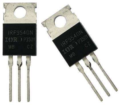 Imagem de Kit 10 pçs - transistor irf9540 - irf 9540 - canal p - pnp