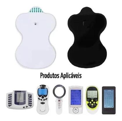 Imagem de Kit 10 Peças Adesivo Eletrodos Pads Aparelhos Fisioterapia Massageador Fes Tens