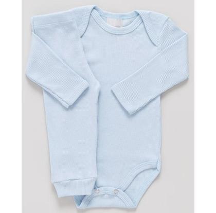 Imagem de Kit 10 Peças Atacado Body Bebê Branco Unissex Manga Longa Mijão Canelado Liso Delicado Maternidade Menino Menina