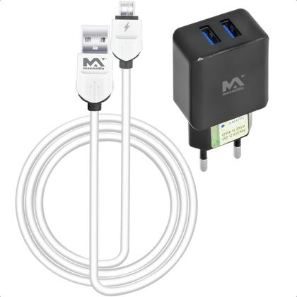 Imagem de Kit 10 Peças Com Carregador Cabo De Dados Carregamento 3.1 Micro Usb V8 Fonte Turbo Rapido 