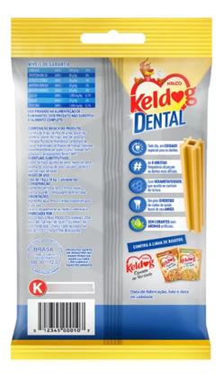 Imagem de Kit 10 Petisco Keldog Dental Cães Raças Mini E Pequenas 35g