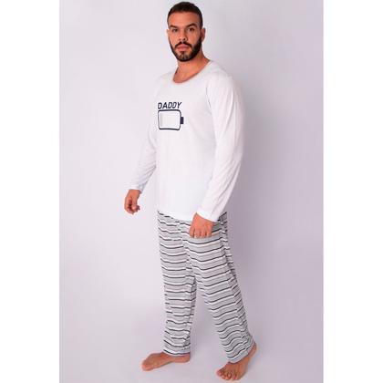 Kit 10 Pijamas Vekyo Manga Longa Masculino Estampado Adulto Imagem de Kit 10 Pijamas Vekyo Manga Longa Masculino Estampado Adulto