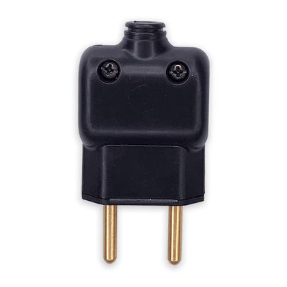 Imagem de Kit 10 Pino Plug Macho gigante bipolar 2P 10A 250V Ilumi