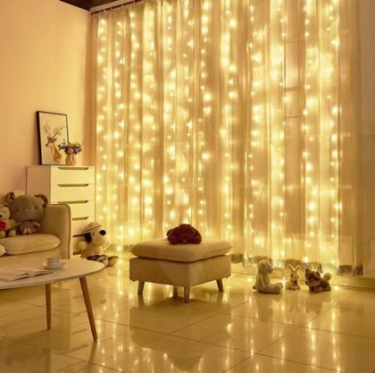 Imagem de Kit 10 Pisca-pisca Fio De Fada Led Cordão Decorativo À prova Dagua