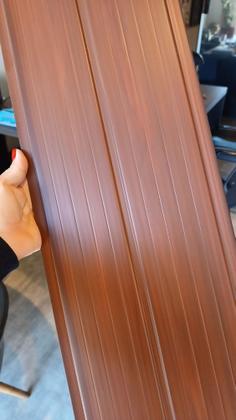 Imagem de Kit 10 Placa De Forro Pvc Jatobá Imbuia Amadeirado 0.80x0.20