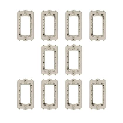 Imagem de Kit 10 Placas 4X2 Cega Thesi Bticino Branco M5P0 Com Suporte