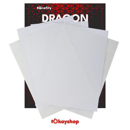 Imagem de Kit 10 Placas de PVC + 32 Folhas Imprimíveis Jato de Tinta