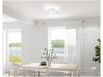 Imagem de Kit 10 Plafon Luminária de Teto Taschibra Solari Redondo 1x E27 com Lâmpadas