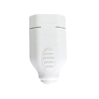 Imagem de Kit 10 Plugue Macho 3 Pinos 2P+T + Tomada Fêmea 10A Branca