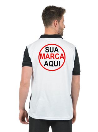 Imagem de Kit 10 Polos Com Sua Marca Estampada Na Frente e Costas