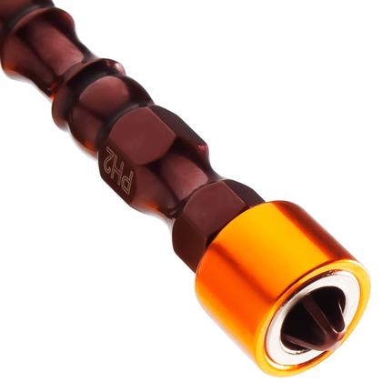 Imagem de Kit 10 Ponteira Magnética Bits Philips Ph2 Dupla Com Limitador