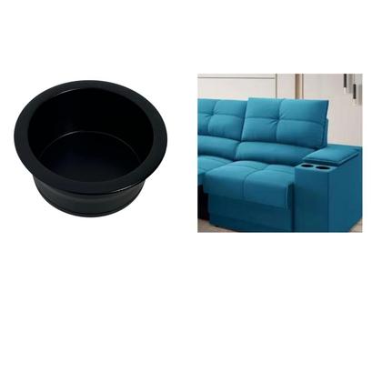 Imagem de Kit 10 Porta Latinha para Sofá e Mesa Escritório Embutir