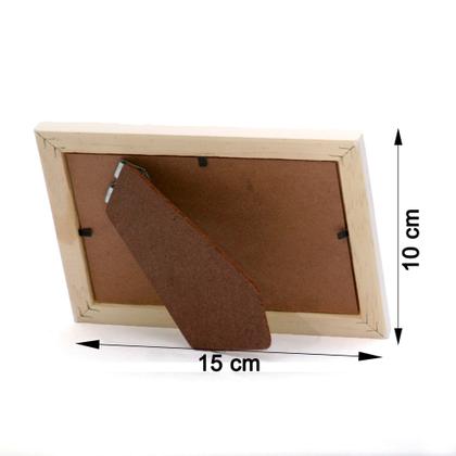 Imagem de Kit 10 Porta Retratos C/vidro 10x15 Moldura Branca para fotos e decorações.