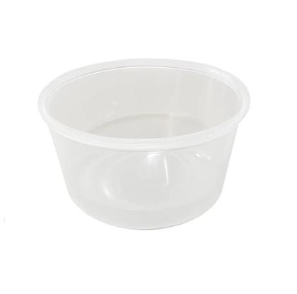 Imagem de Kit 10 Pote 1200 Ml Transparente Bpa Free Marmita Microondas