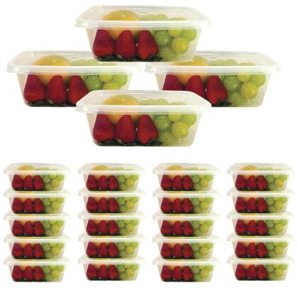 Imagem de Kit 10 Pote com Tampa 1000ml Empilhavel Marmita Freezer Microondas Organizador