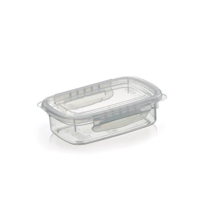 Imagem de Kit 10 Potes Alimentos 270ML Com Tampa e Travas Transparente